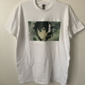 White Anime T-Shirt